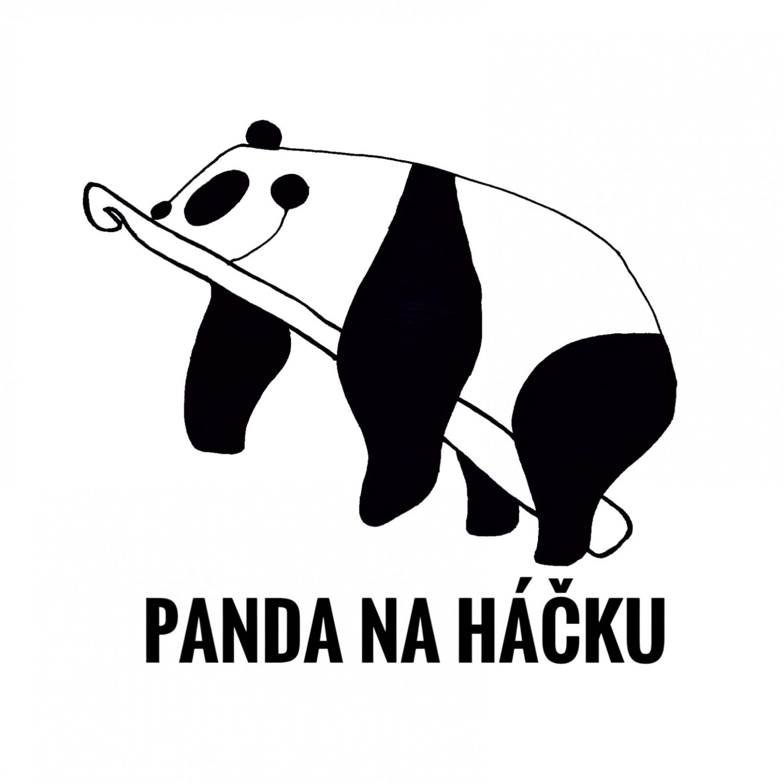 Panda na háčku