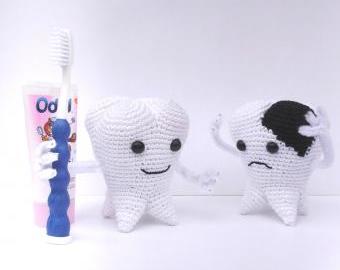 Zubní sada (malá) - dekorace do zubní ordinace