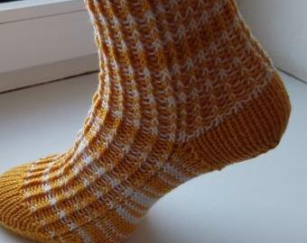 Ručně pletené ponožky