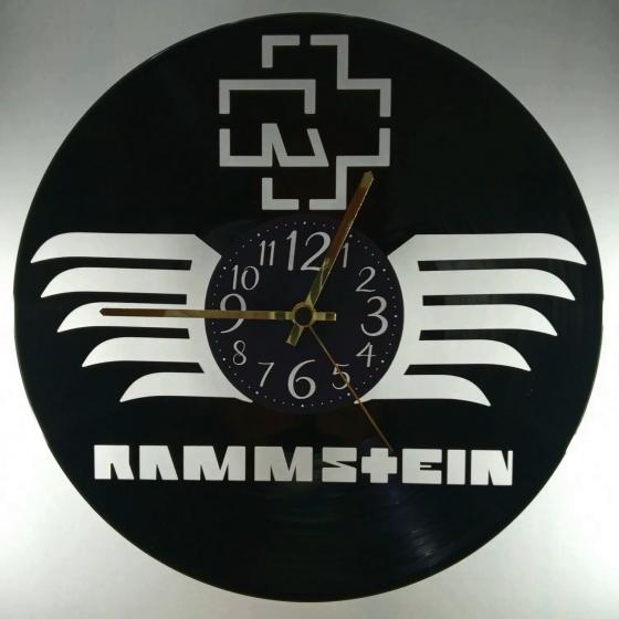 SrdceTvor.cz: Vinylové hodiny RAMMSTEIN 3