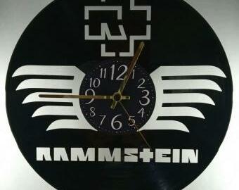 SrdceTvor.cz: Vinylové hodiny RAMMSTEIN 3