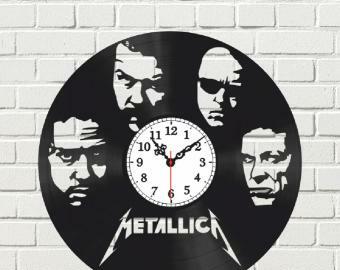 Vinylové hodiny Metallica 2