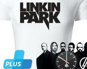 Vinylové hodiny LINKIN PARK + triko