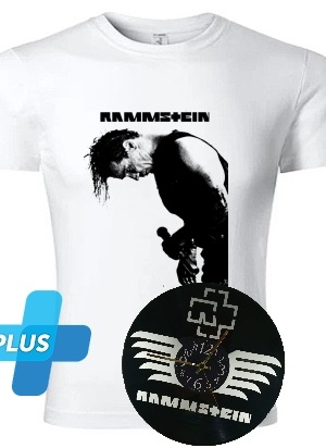 SrdceTvor.cz: Vinylové hodin RAMMSTEIN + triko 2